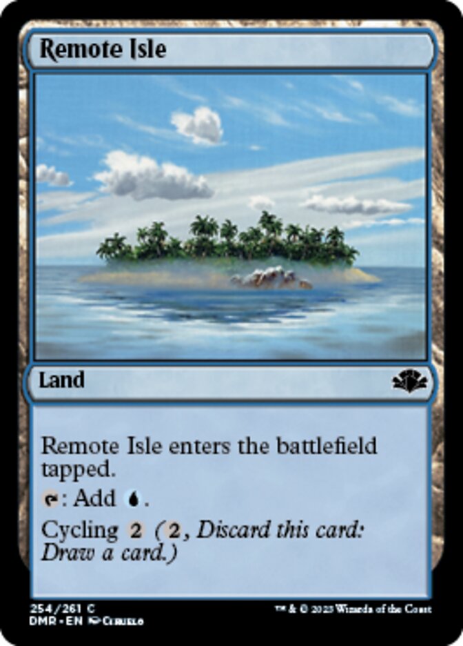 Remote Isle [Dominaria Remastered] | Gate City Games LLC