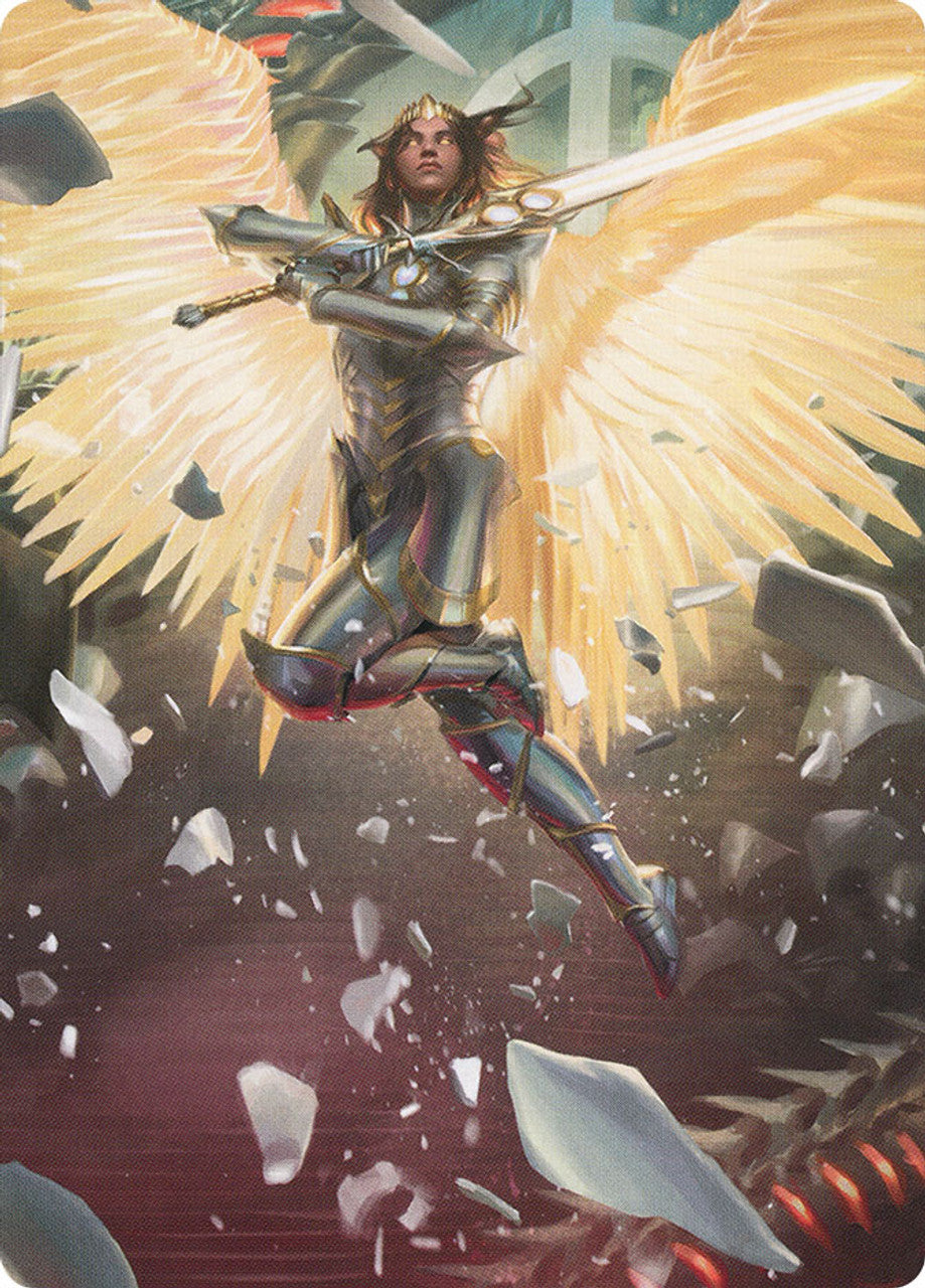 Archangel Elspeth Art Card [March of the Machine Art Series] | Gate City Games LLC