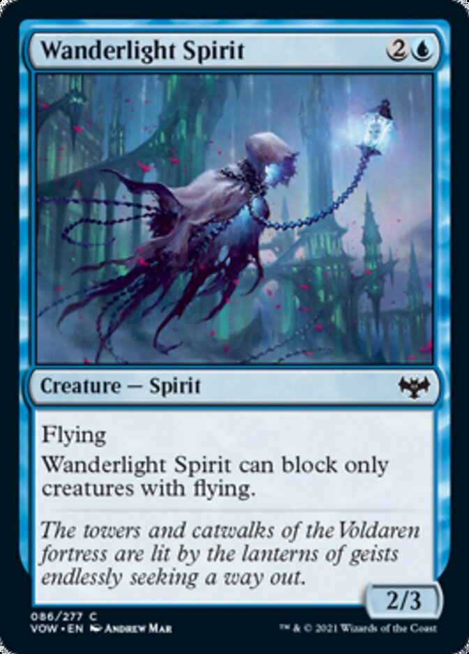 Wanderlight Spirit [Innistrad: Crimson Vow] | Gate City Games LLC