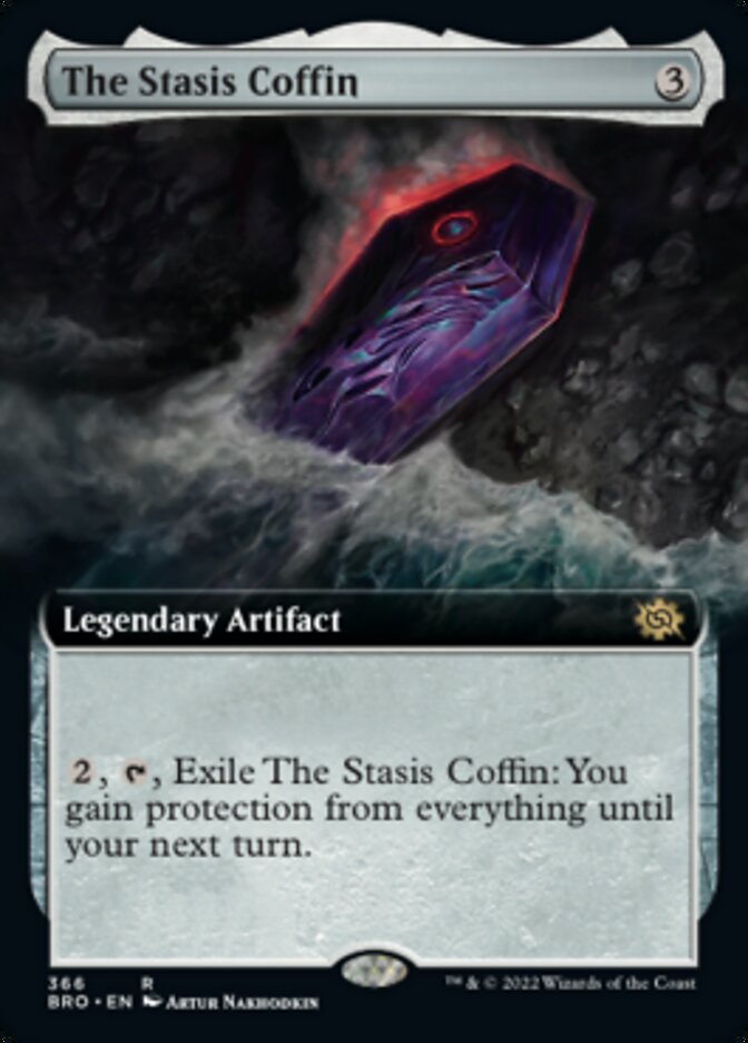 The Stasis Coffin (Extended Art) [The Brothers' War] | Gate City Games LLC