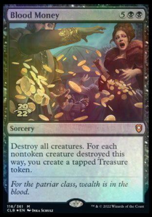 Blood Money [Commander Legends: Battle for Baldur's Gate Prerelease Promos] | Gate City Games LLC