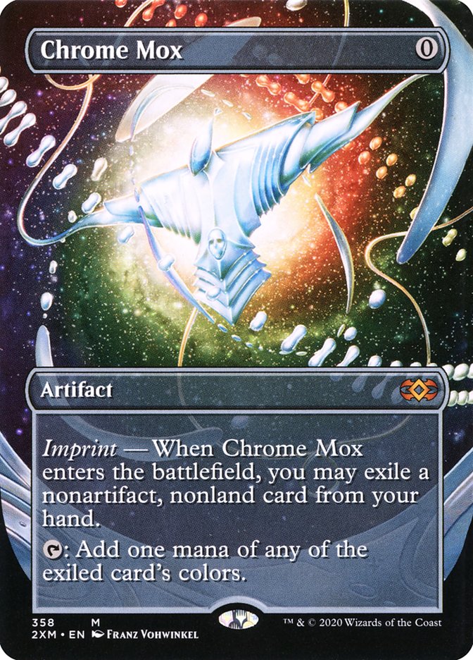 Chrome Mox (Borderless) [Double Masters] | Gate City Games LLC