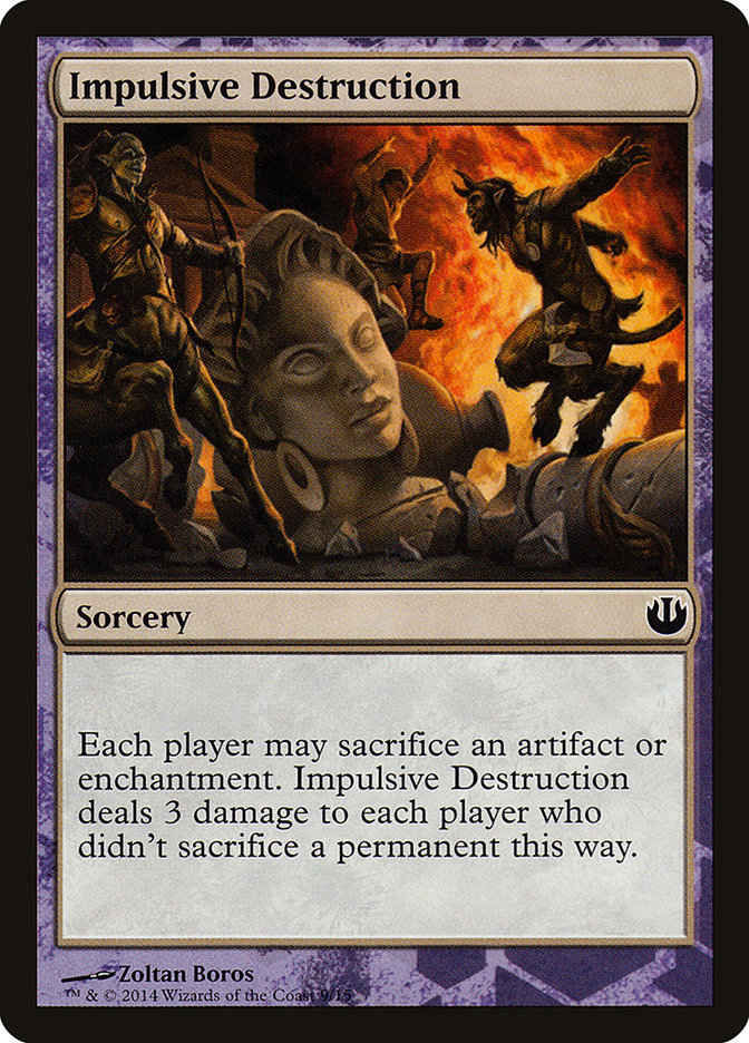 Impulsive Destruction [Hero's Path Promos] | Gate City Games LLC
