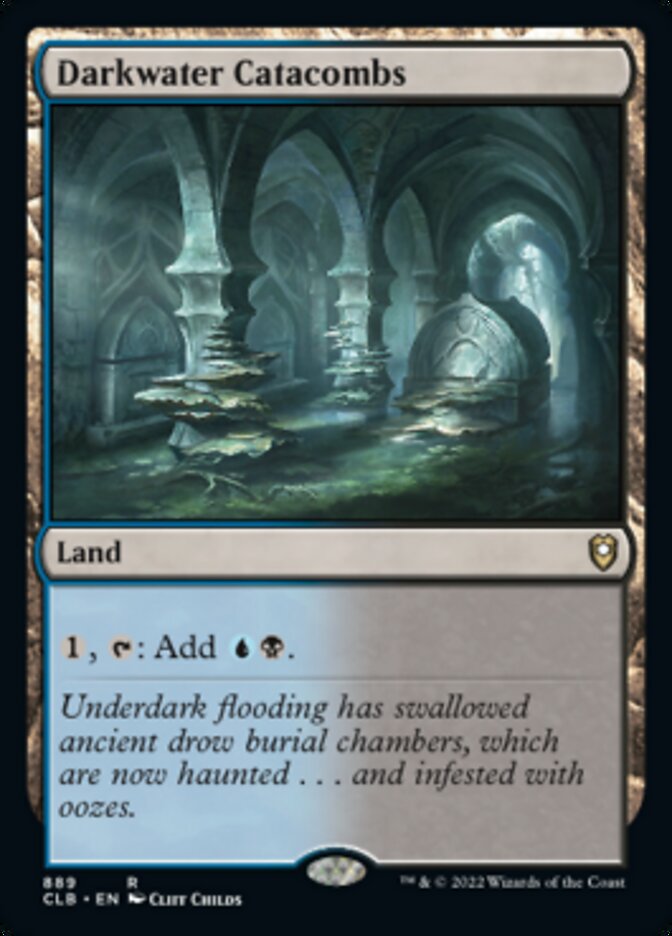 Darkwater Catacombs [Commander Legends: Battle for Baldur's Gate] | Gate City Games LLC