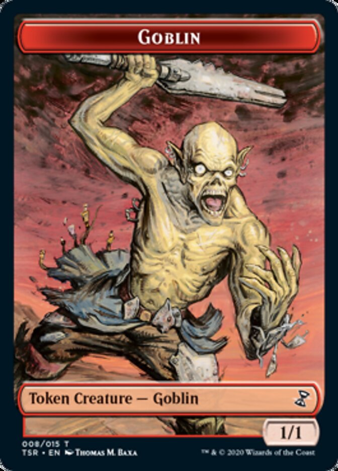 Goblin Token [Time Spiral Remastered Tokens] | Gate City Games LLC