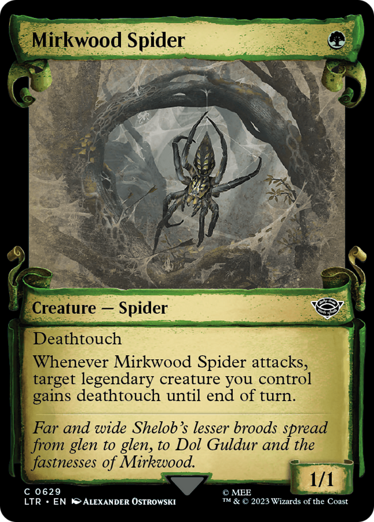 Mirkwood Spider [The Lord of the Rings: Tales of Middle-Earth Showcase Scrolls] | Gate City Games LLC