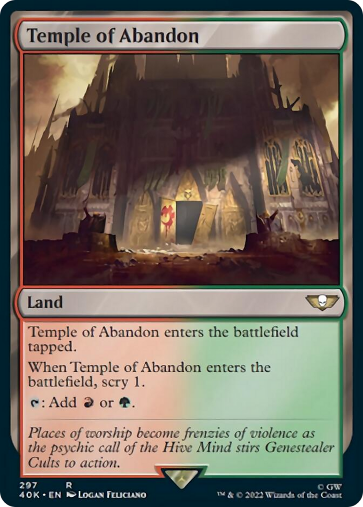 Temple of Abandon [Universes Beyond: Warhammer 40,000] | Gate City Games LLC