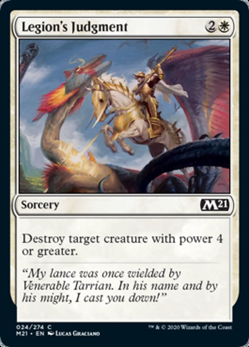 Legion's Judgment [Core Set 2021] | Gate City Games LLC