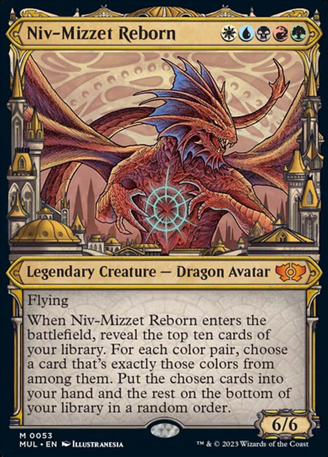 Niv-Mizzet Reborn [Multiverse Legends] | Gate City Games LLC