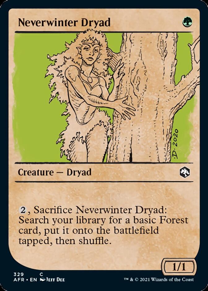 Neverwinter Dryad (Showcase) [Dungeons & Dragons: Adventures in the Forgotten Realms] | Gate City Games LLC