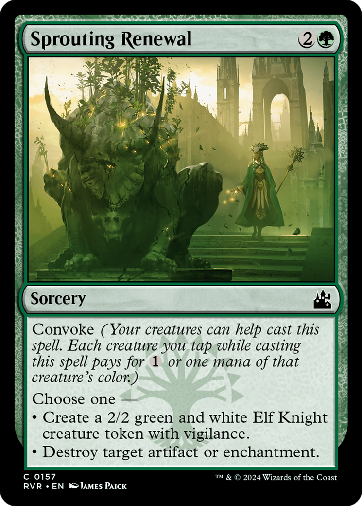 Sprouting Renewal [Ravnica Remastered] | Gate City Games LLC