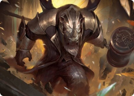 Perrie, the Pulverizer Art Card [Streets of New Capenna Art Series] | Gate City Games LLC