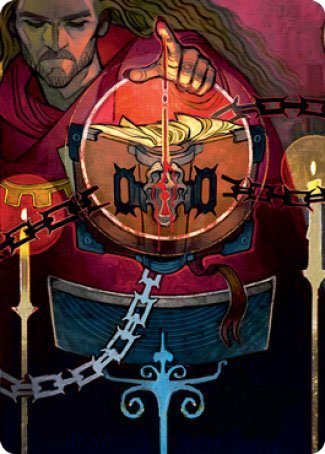 Sign in Blood Art Card [Strixhaven: School of Mages Art Series] | Gate City Games LLC