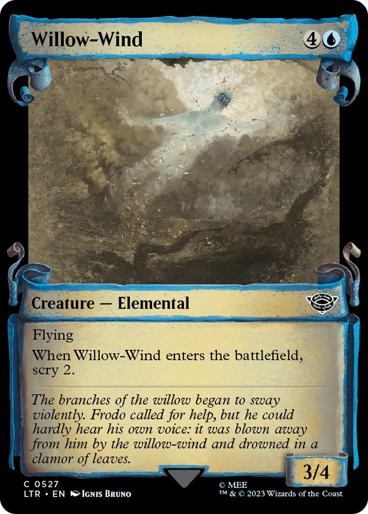 Willow-Wind [The Lord of the Rings: Tales of Middle-Earth Showcase Scrolls] | Gate City Games LLC