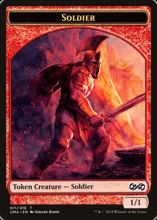 Soldier Token [Ultimate Masters Tokens] | Gate City Games LLC