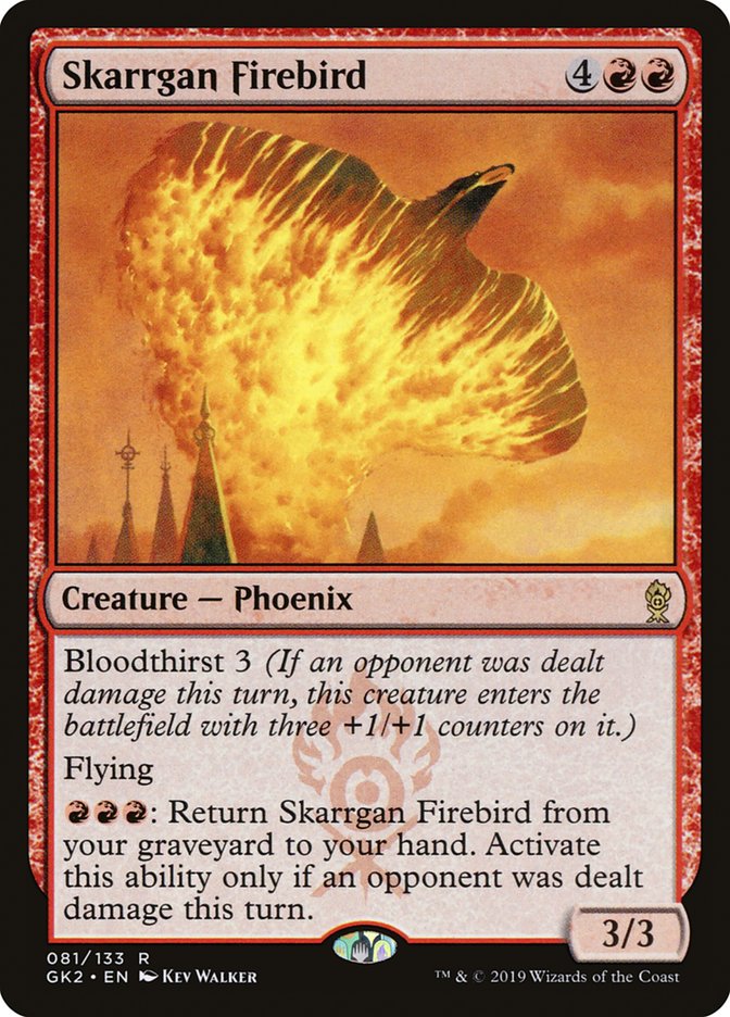 Skarrgan Firebird [Ravnica Allegiance Guild Kit] | Gate City Games LLC