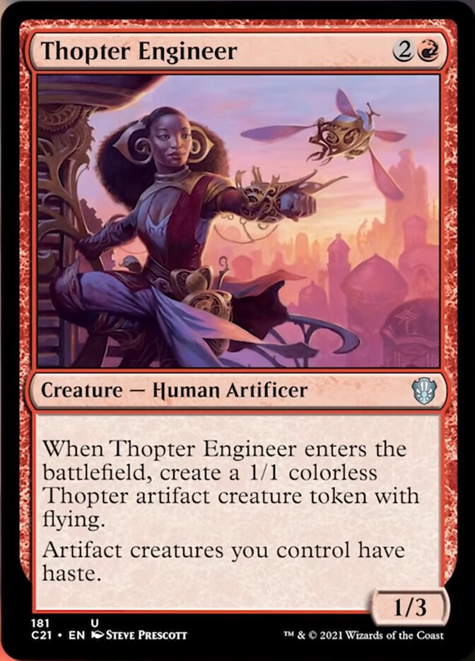 Thopter Engineer [Commander 2021] | Gate City Games LLC