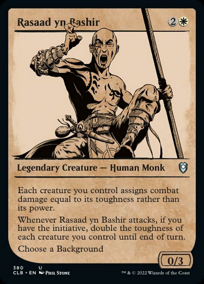 Rasaad yn Bashir (Showcase) [Commander Legends: Battle for Baldur's Gate] | Gate City Games LLC