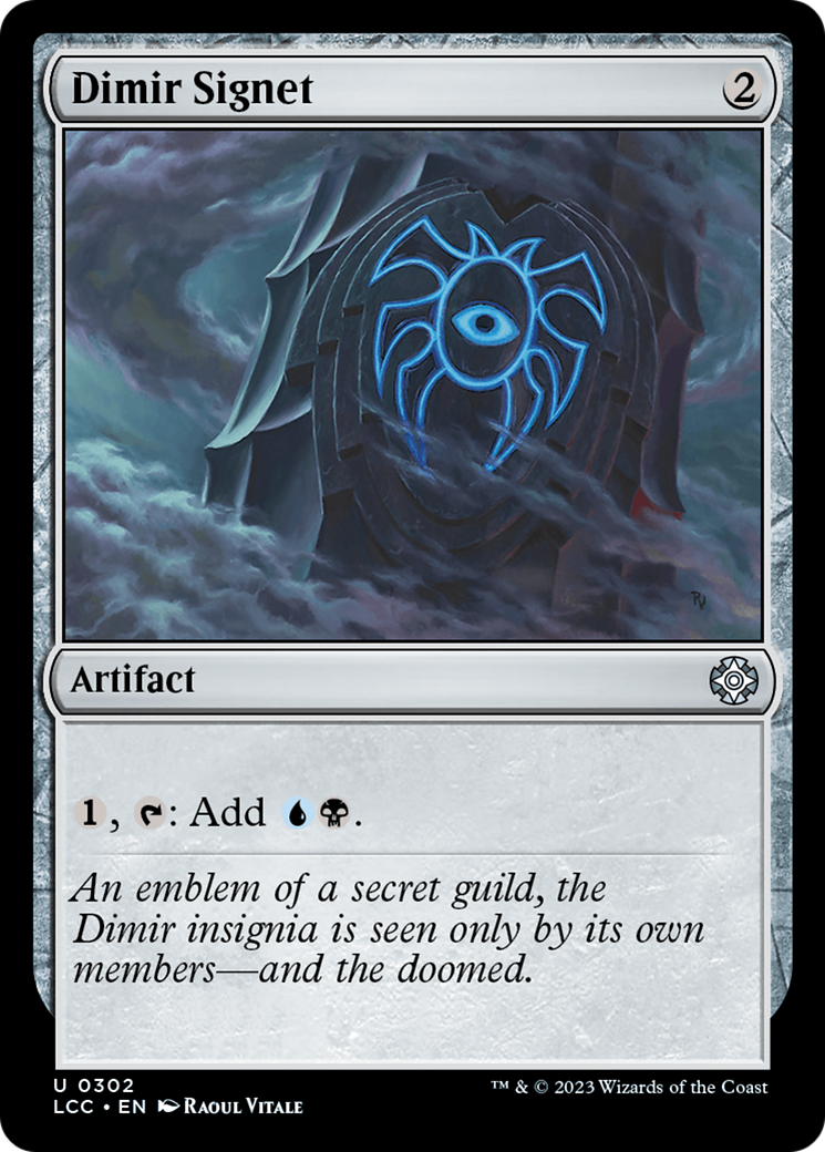 Dimir Signet [The Lost Caverns of Ixalan Commander] | Gate City Games LLC