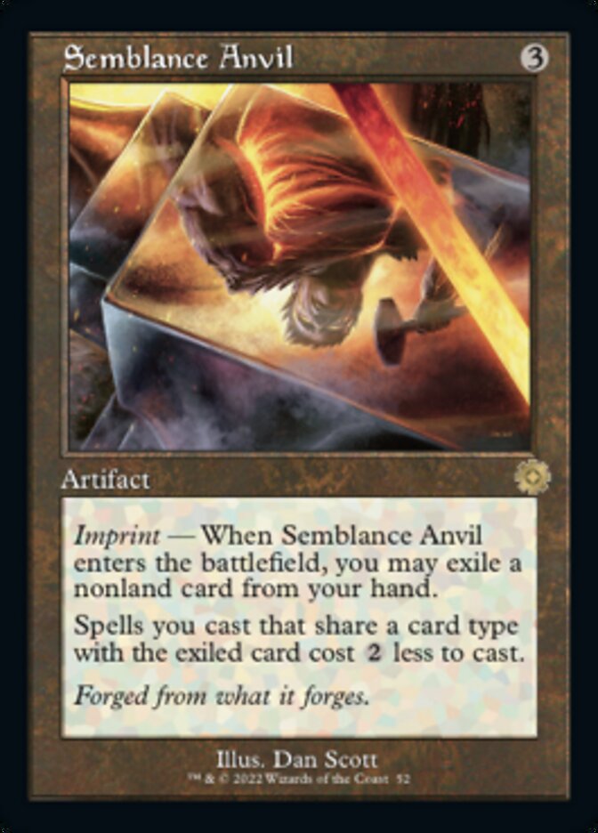 Semblance Anvil (Retro) [The Brothers' War Retro Artifacts] | Gate City Games LLC