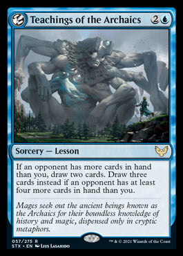 Teachings of the Archaics [Strixhaven: School of Mages] | Gate City Games LLC
