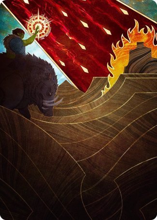 Stone Rain Art Card [Strixhaven: School of Mages Art Series] | Gate City Games LLC