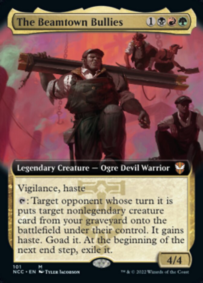 The Beamtown Bullies (Extended Art) [Streets of New Capenna Commander] | Gate City Games LLC