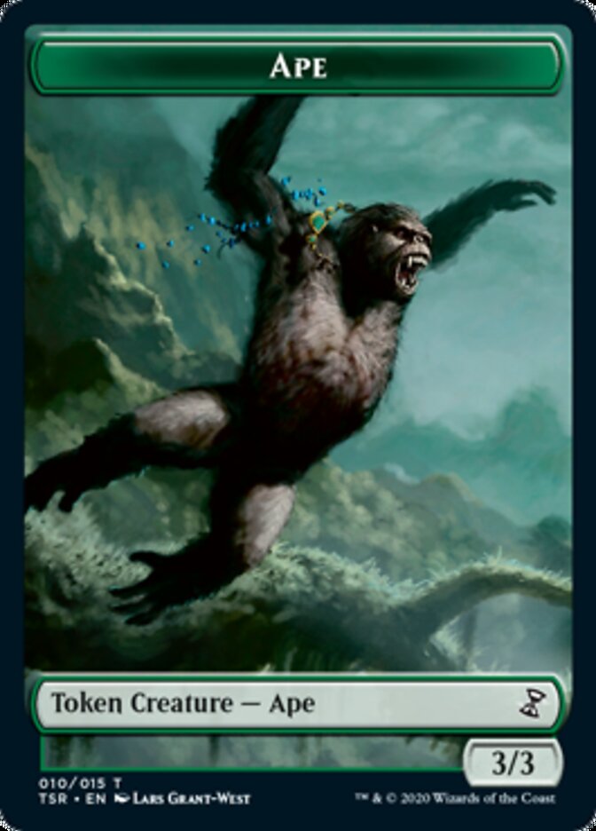 Ape Token [Time Spiral Remastered Tokens] | Gate City Games LLC