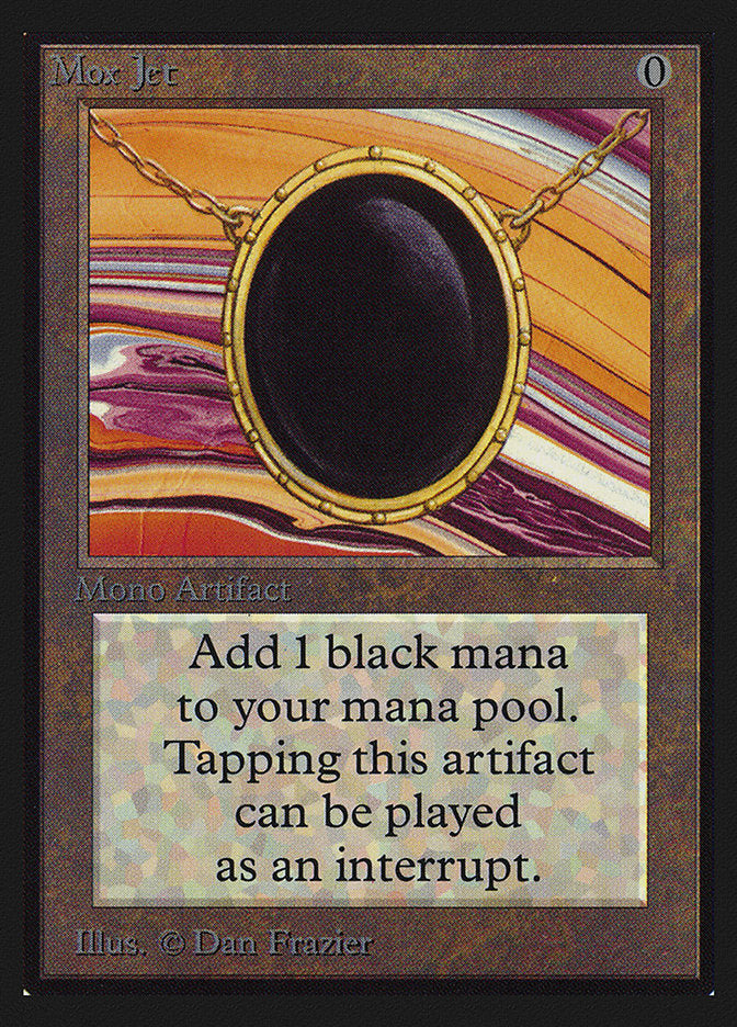 Mox Jet (Black Stone) [International Collectors’ Edition] | Gate City Games LLC