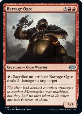 Barrage Ogre [Jumpstart 2022] | Gate City Games LLC