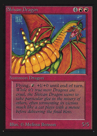 Shivan Dragon (CE) [Collectors’ Edition] | Gate City Games LLC