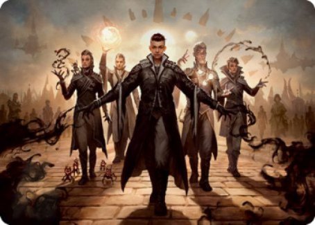 Silverquill Command Art Card [Strixhaven: School of Mages Art Series] | Gate City Games LLC