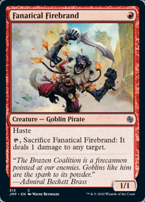 Fanatical Firebrand [Jumpstart] | Gate City Games LLC