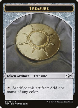 Treasure Token [Ravnica Allegiance Tokens] | Gate City Games LLC