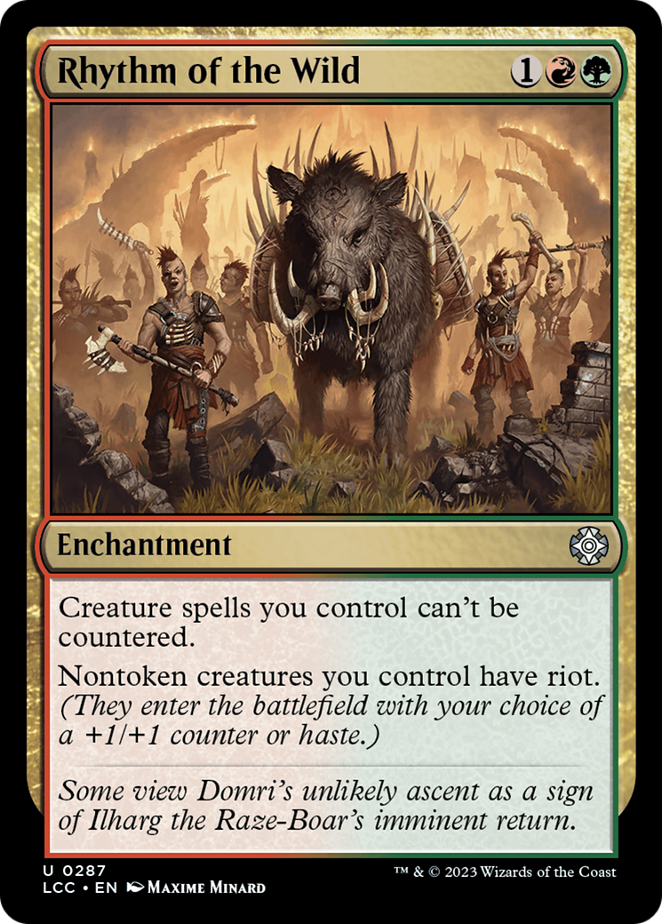 Rhythm of the Wild [The Lost Caverns of Ixalan Commander] | Gate City Games LLC