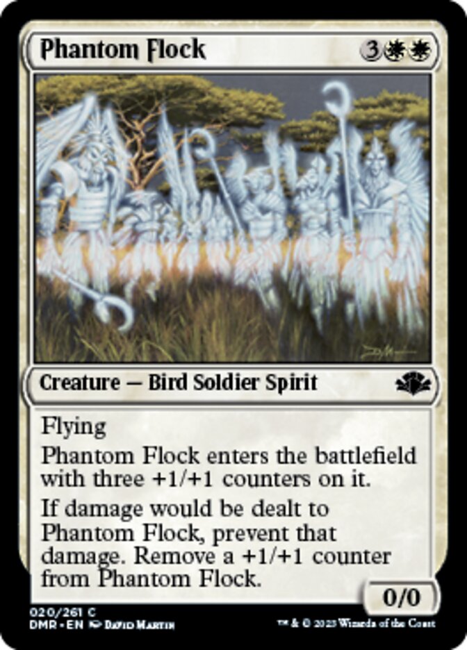 Phantom Flock [Dominaria Remastered] | Gate City Games LLC