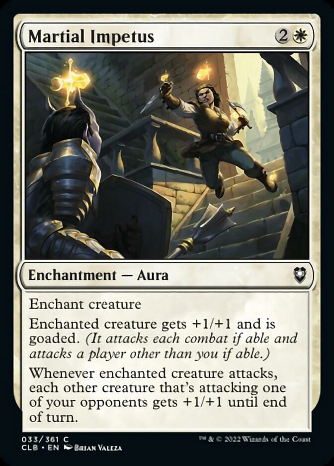 Martial Impetus [Commander Legends: Battle for Baldur's Gate] | Gate City Games LLC