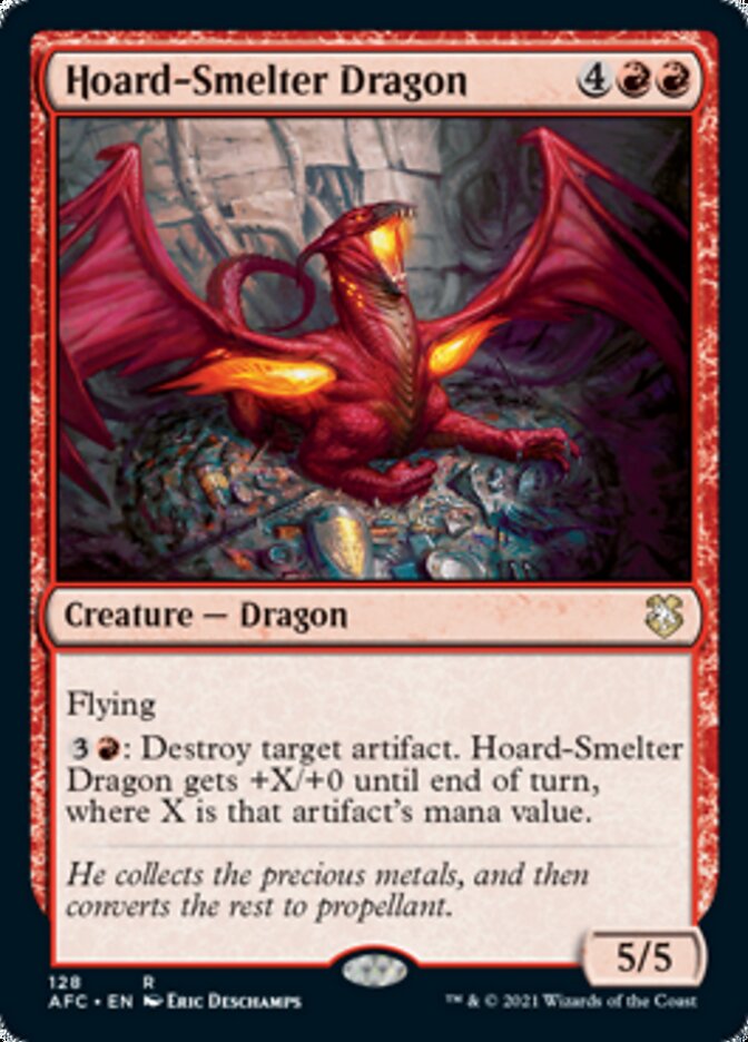 Hoard-Smelter Dragon [Dungeons & Dragons: Adventures in the Forgotten Realms Commander] | Gate City Games LLC