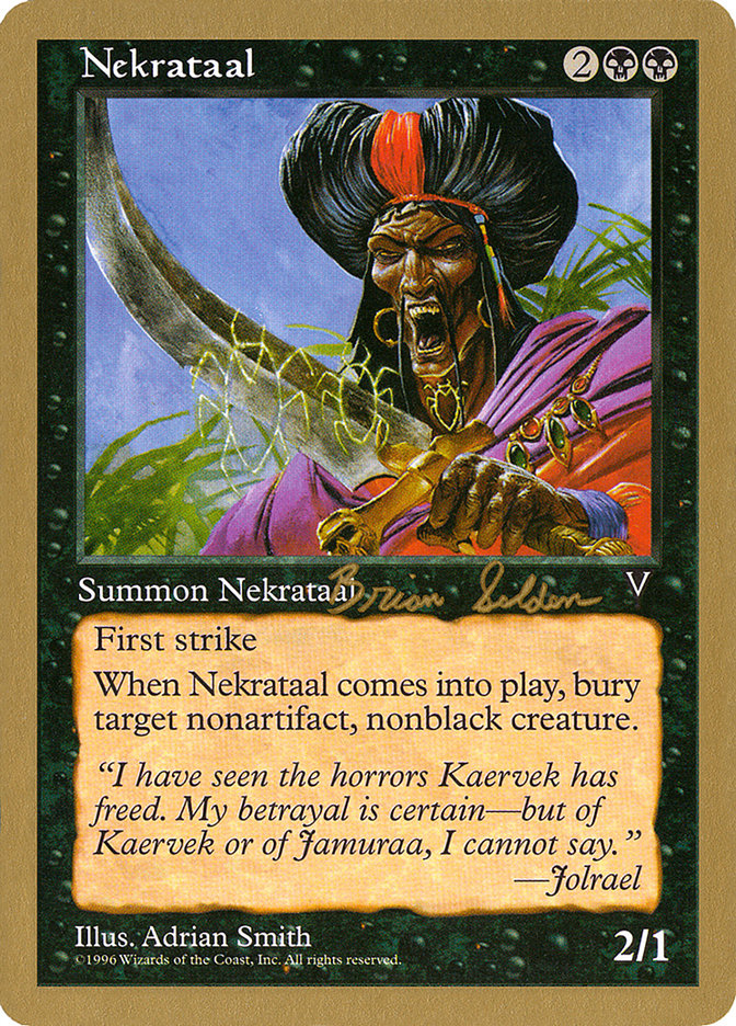 Nekrataal (Brian Selden) [World Championship Decks 1998] | Gate City Games LLC