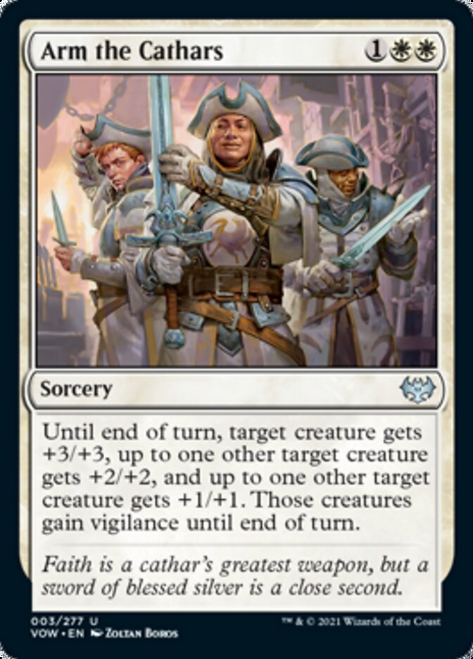 Arm the Cathars [Innistrad: Crimson Vow] | Gate City Games LLC