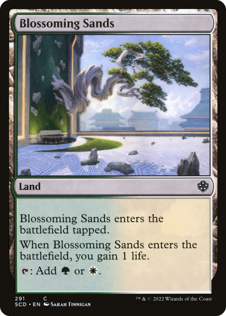 Blossoming Sands [Starter Commander Decks] | Gate City Games LLC