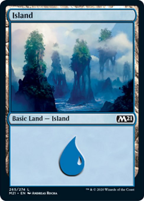 Island (265) [Core Set 2021] | Gate City Games LLC