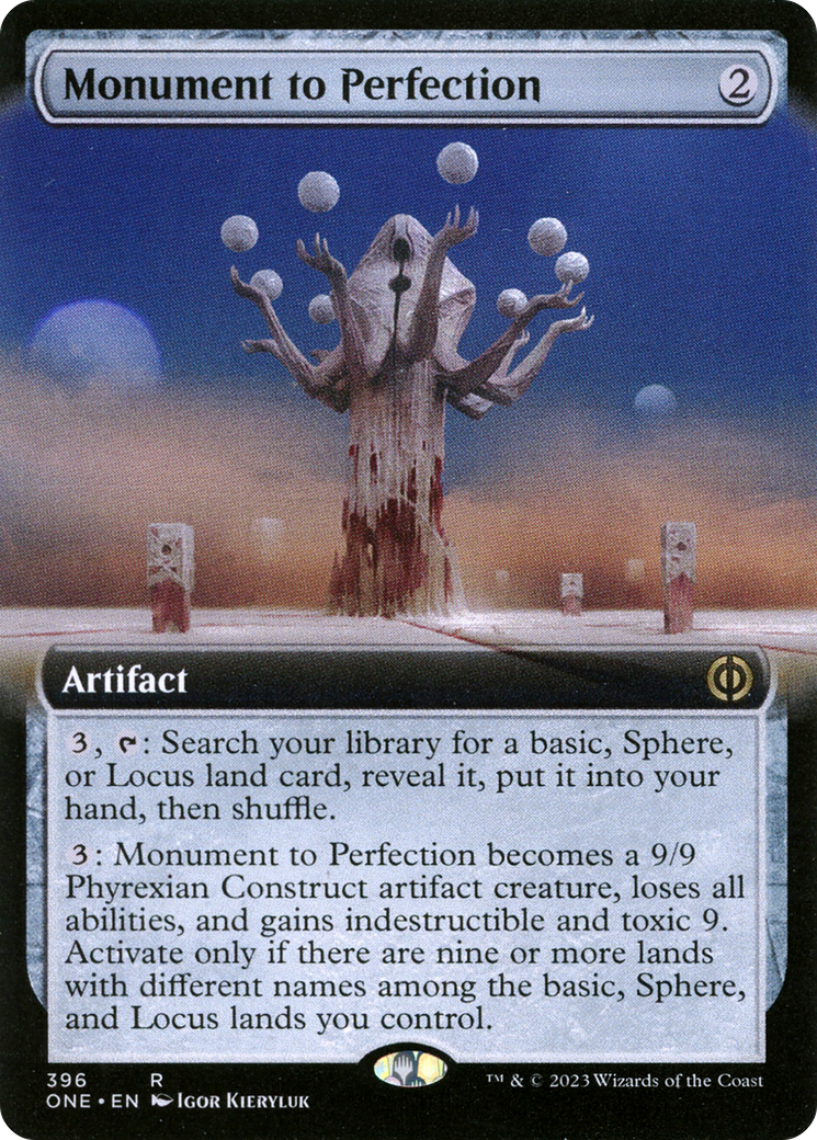 Monument to Perfection (Extended Art) [Phyrexia: All Will Be One] | Gate City Games LLC