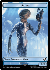 Alien // Clue Double-Sided Token [Fallout Tokens] | Gate City Games LLC