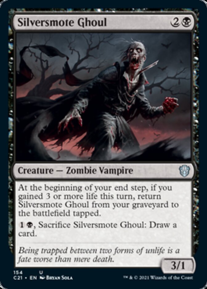 Silversmote Ghoul [Commander 2021] | Gate City Games LLC