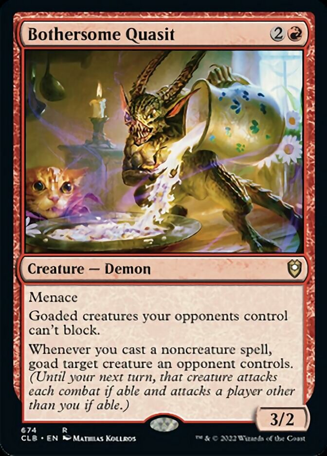 Bothersome Quasit [Commander Legends: Battle for Baldur's Gate] | Gate City Games LLC