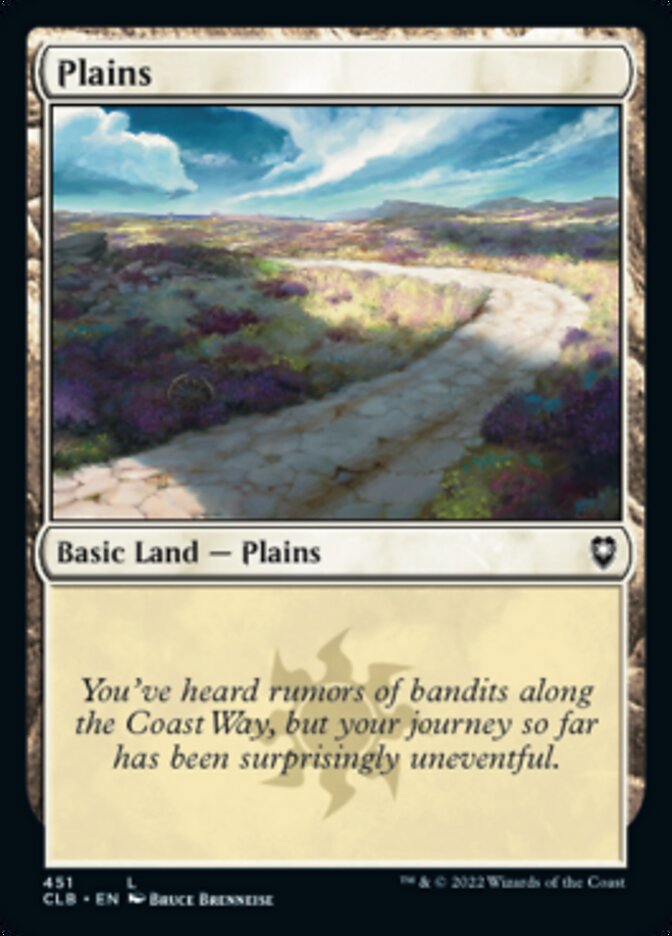 Plains (451) [Commander Legends: Battle for Baldur's Gate] | Gate City Games LLC