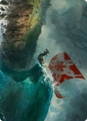 Run Ashore Art Card [Kaldheim: Art Series] | Gate City Games LLC