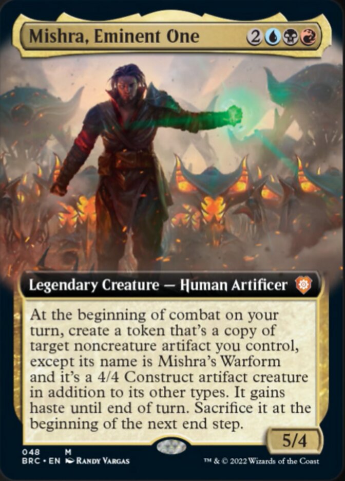 Mishra, Eminent One (Extended Art) [The Brothers' War Commander] | Gate City Games LLC