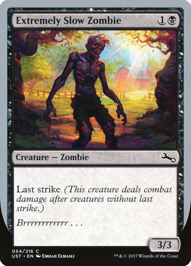 Extremely Slow Zombie ("Brrrrrrrrrrrr...") [Unstable] | Gate City Games LLC